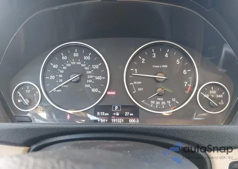 2014 BMW 328I z USA, uszkodzony, nr VIN WBA3A5C58EJ463470